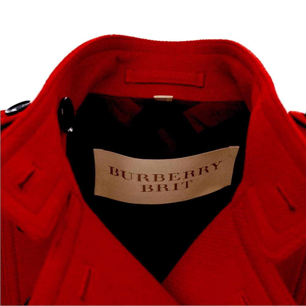 Burberry Britt wool pea coat